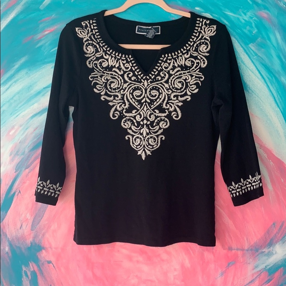 Black & White Top